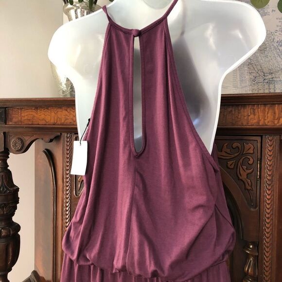 Rachel Pally Maisie Blouson Jumpsuit Currant NWT M - Picture 5 of 8